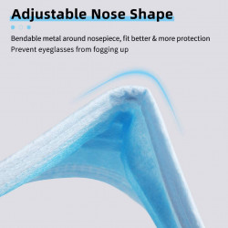 Disposable earloop face mask