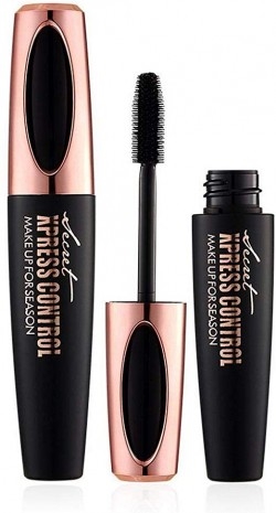 Ladiy 1 Pcs Makeup Long-Lasting Waterproof Volume Eyelash Lengthening Black Mascara