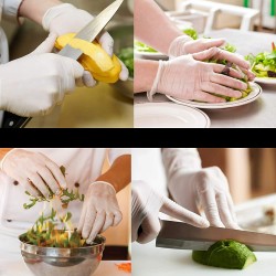 Party Bargains Latex Gloves | Pack of 100