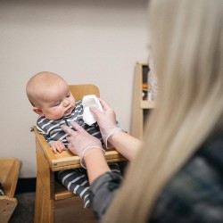 AMMEX Medical Clear Vinyl Gloves | Box of 100