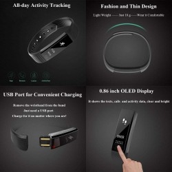 Kindsells Unisex Waterproof Digital Display Smart Watches