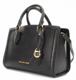 Zoe Medium Pebbled Leather Satchel | Michael Kors.