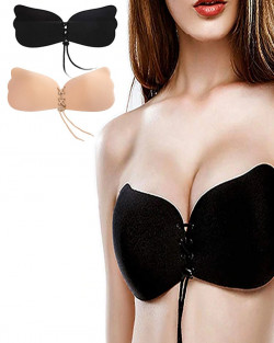 Women Magic Bra- Strapless Invisible Silicone Push Up Bra