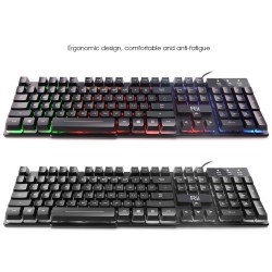 Rii RK100+ Ultra slim Gaming Keyboard