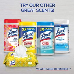 Lysol: Disinfecting Wipes