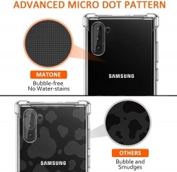 MATONE for Samsung Galaxy Note 10 Case (Crystal Clear,Flexible Soft,Anti-Scratch)