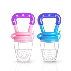 Baby Fruit Pacifier & Baby Food Feeder | 2 Pack