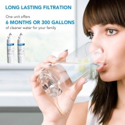 LG LT800P Replacement Refrigerator Water Filter, JETERY Compatible With ADQ73613401, Kenmore 9490, 46-9490, 469490, ADQ73673402 Fridge