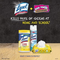 Lysol: Disinfecting Wipes