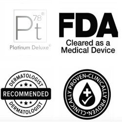 Platinum Deluxe Gold  Red Light Therapy - LED Anti-Aging Facial Rejuvenation