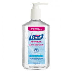 Purell 12 Oz Hand Sanitizer Refreshing Gel, Pump