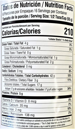 Quaker Avena Instantanea Instant Oats Vanilla