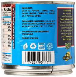 San Marcos Chipotle Peppers Adobo Sauce (11Oz )