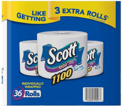 Scott Bath Tissue, 36 Count