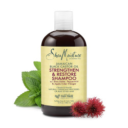 SheaMoisture Jamaican Black Castor Oil | Strengthen & Restore for Damaged Hair Shampoo