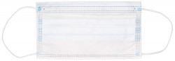 Single Use Disposable Face Mask (Pack of 50), Blue