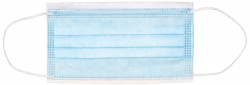 Single Use Disposable Face Mask (Pack of 50), Blue