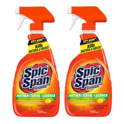 Spic And Span Everyday Antibacterial Cleaner Fresh Citrus Scent 32 Oz 946 Ml "2-PACK"