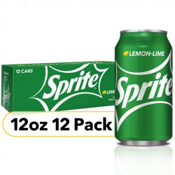 Sprite Lemon Lime Soda, 12 Oz (Pack of 12)