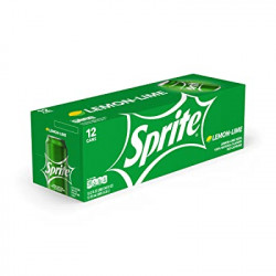 Sprite Lemon Lime Soda, 12 Oz (Pack of 12)