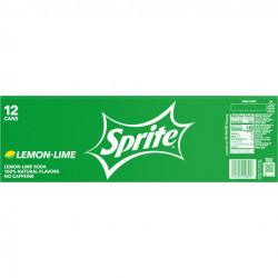 Sprite Lemon Lime Soda, 12 Oz (Pack of 12)