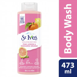 St. Ives Exfoliating Body Wash with Pink Lemon & Mandarin Orange