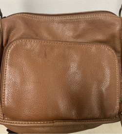 St John’s Bay Classic Style Brown Leather Shoulder Bag