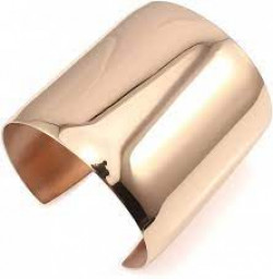 Stainless Steel Smooth Polished Open Cuff Bangle Bracelet