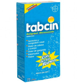 TABCIN IMPROVED FORMULA X 72 EFFERV TABLETS