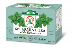 Tadin Spearmint Herbal Tea, Caffeine Free, 24 Tea Bags