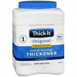 Thick-It Instant Food and Beverage Thickener, Unflavored Concentrated Powder - 36 oz