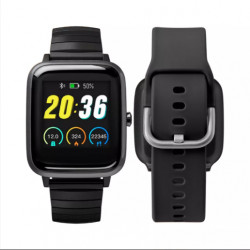 Timex Men's iConnect Active Plus Box Set - Black, Black Metal