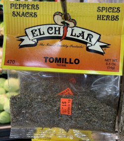 Tomillo | Thyme | El Chilar| Pepper & Spices| 0.5 Oz