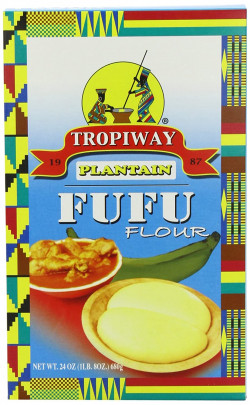 Tropiway Plantain Fufu Flour, 24 Oz