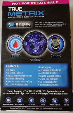 TRUE Metrix Self Monitoring Glucose Meter by Nipro