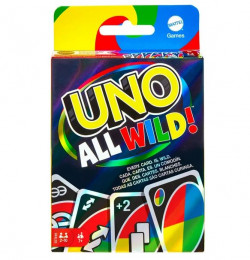 UNO All Wild Family Card Game For 7 Year Olds And Up