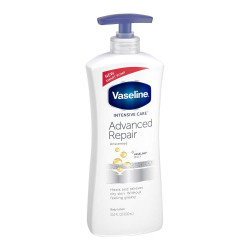 Vaseline Intensive Care Advanced Repair Unscented Healing Moisture Lotion, 20.3 Oz