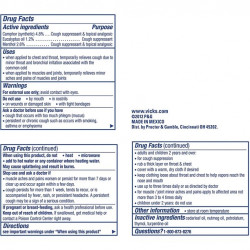 Vicks® VapoRub™| Topical Cough Suppressant |