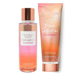 Victoria's Secret Pure Seduction Sunkissed Body Mist & Body Lotion "2-PACK"