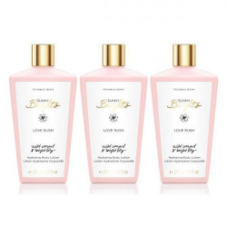 Victoria's Secret Sunny Brights Love Rush For Women Body Lotion, 8.4 Oz "3-PACK"