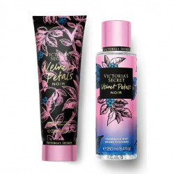 Victoria's Secret Velvet Petals Noir Mist 8.4 Oz & Body Lotion 8.0 Oz "2-PACK"