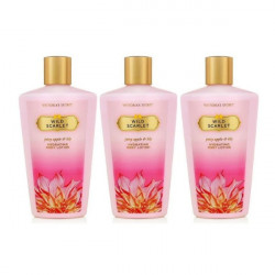 Victoria's Secret Wild Scarlet Body Lotion 8.4 Oz 250 Ml "3-PACK"