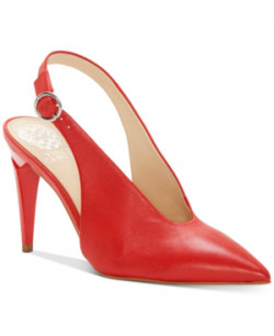 Vince Camuto | Jayan| Red Slingback Pumps
