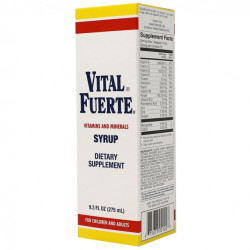 Vital Fuerte Dietary Supplement Syrup 9.3 oz - Suplemento Nutricional Jarabe