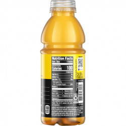 vitaminwater energy electrolyte enhanced water w/ vitamins, tropical citrus drink, 20 fl oz