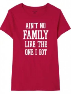 Womens Matching Family Family Graphic Tee - Small