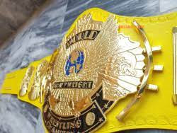 WWF Classic Wing Eagle Heavyweight Championship Belt Adult Size 4MM