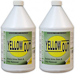 YELLOW OUT URINE STAIN REMOVER (4 X1 GALLON)