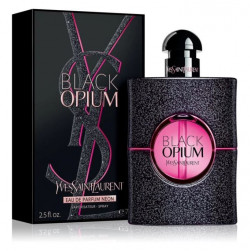 Yves Saint Laurent Black Neon Opium EDP 2.5 Oz 75 Ml Women
