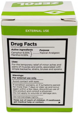 Zepol Topical Analgesic Ointment 1 oz.